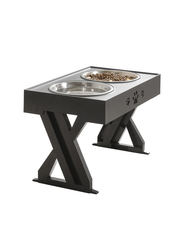 Foldable 3-Level Dog Feeder for Healthy Eating Posture
