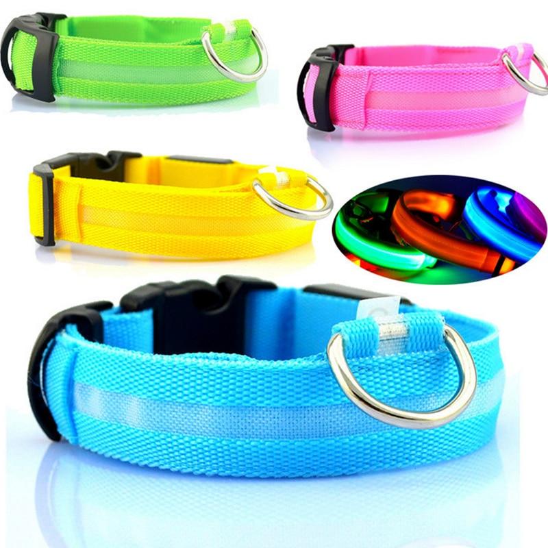 GlowGuard™ – USB Rechargeable LED Dog Collar